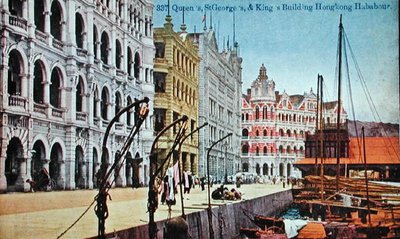 Postcard depicting Queen