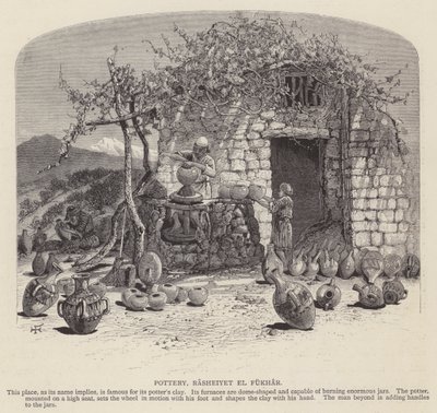 Pottery, Rasheiyet el Fukhar by English School
