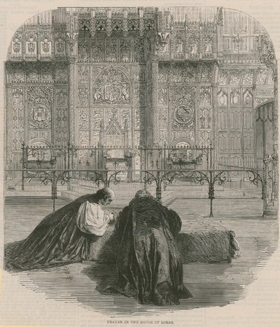 Prayer in the House of Lords by English School