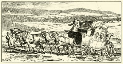 Pre-Macadam Road by English School