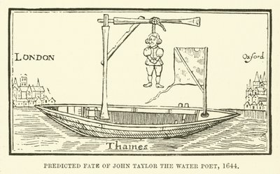 Predicated fate of John Taylor the water poet by English School