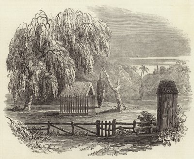 Present state of the tomb of Napoleon by English School