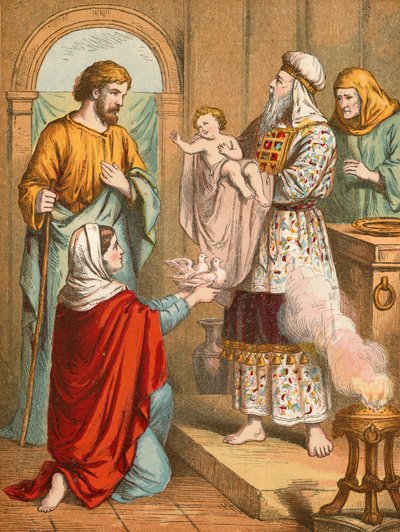 Presentation in the Temple by English School
