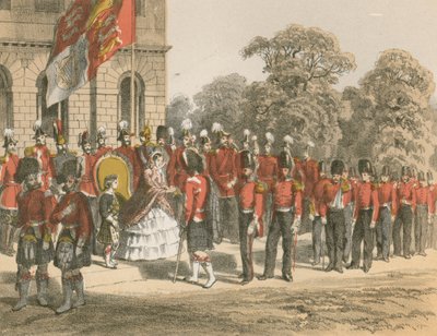 Presentation of Crimean Medals by Her Majesty, Horse Guards, London by English School