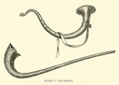 Priests trumpets by English School