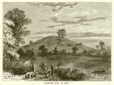 Primrose Hill in 1780 by English School