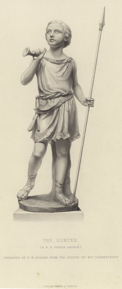 Prince Arthur as The Hunter by English School