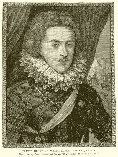 Prince Henry of Wales, Eldest Son of James I by English School