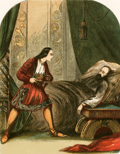 Prince Henry Taking Away his Father