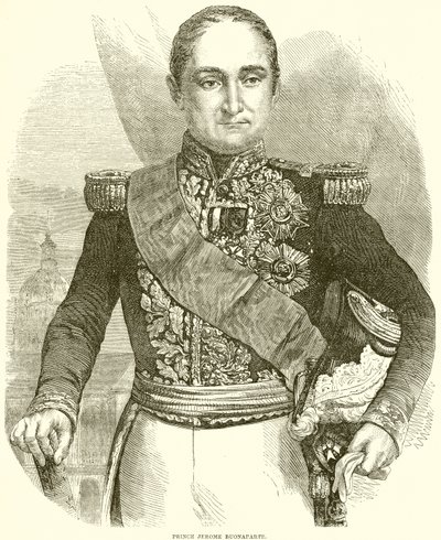 Prince Jerome Buonaparte by English School
