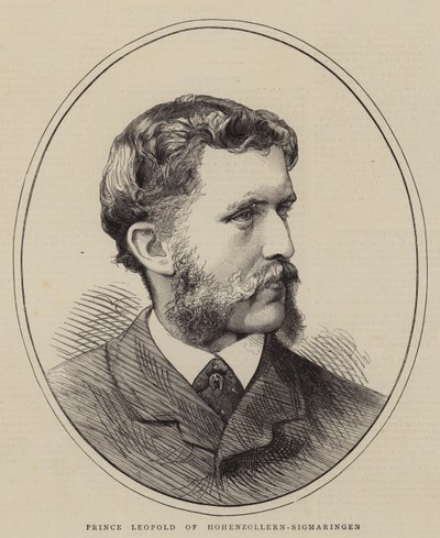 Prince Leopold of Hohenzollern-Sigmaringen by English School