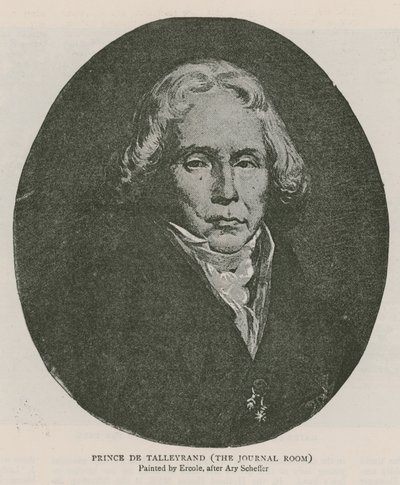 Prince de Talleyrand by English School