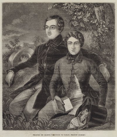 Princes of Baden, Cousins to HRH Prince Albert by English School