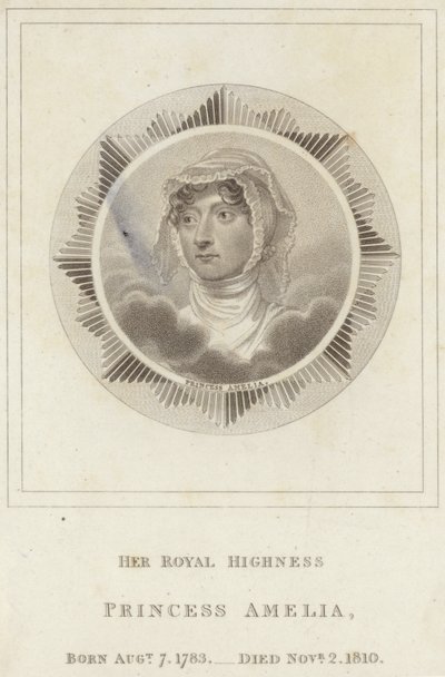 Princess Amelia of the United Kingdom by English School
