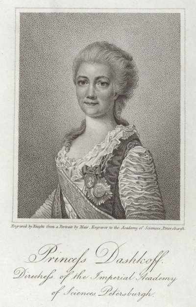 Princess Dashkov by English School