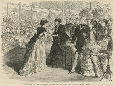 Princess Mary of Teck Distributing the Prizes by English School