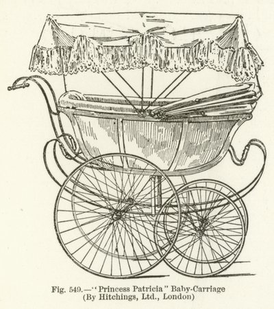 Princess Patricia Baby-Carriage, by Hitchings, London by English School