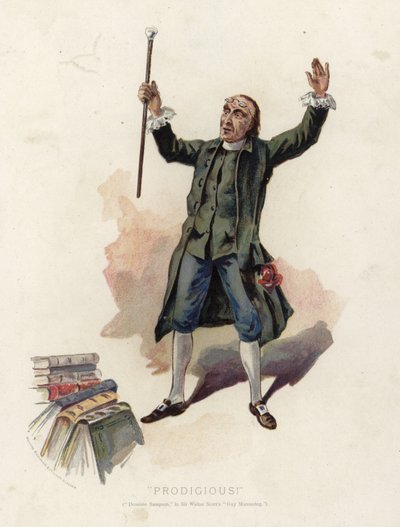 Prodigious!, Dominic Sampson in Sir Walter Scott