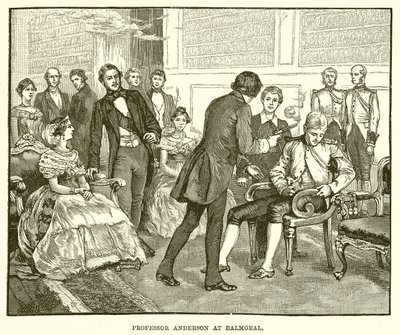 Professor Anderson at Balmoral by English School