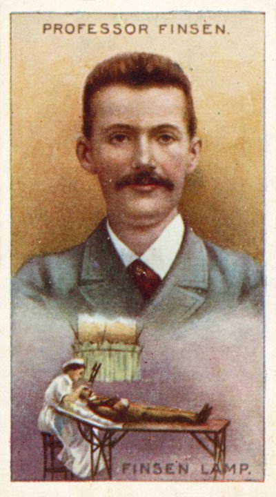 Professor Finsen, Finsen Lamp by English School