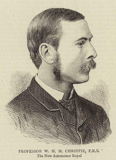 Professor W H M Christie, FRS by English School