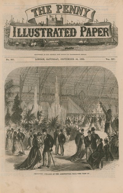 Promenade Concerts at the Agricultural Hall by English School