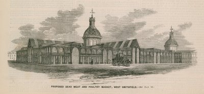 Proposed Dead Meat and Poultry Market, West Smithfield by English School
