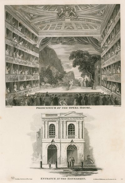Proscenium of the Italian Opera House (Her Majesty