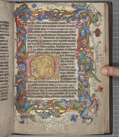 Psalter with Sarum Use Calendar, Fol 82 Recto, c.1425-75 by English School