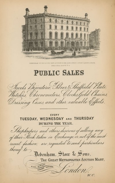 Public Sales by English School