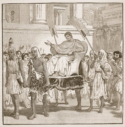 Public Rejoices on the Recovery of Pompey by English School