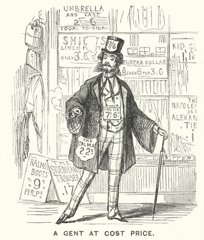 A Gent at Cost Price by English School