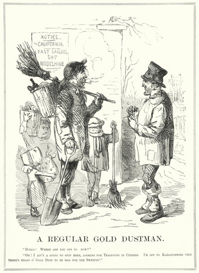 A Regular Gold Dustman by English School