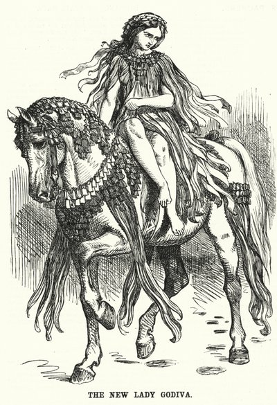 The New Lady Godiva by English School