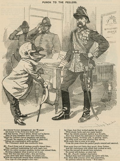 Punch to the Peelers by English School