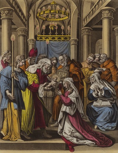 Purification of the Virgin Mary by English School