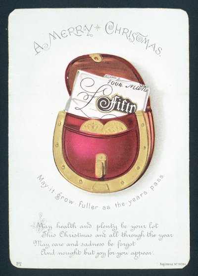 Purse full of Money by English School