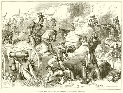 Pursuit and Defeat of Mutineers by Roberts