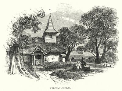 Pyrford Church by English School