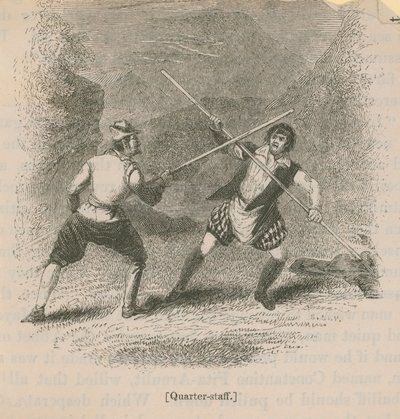 Quarter Staff by English School