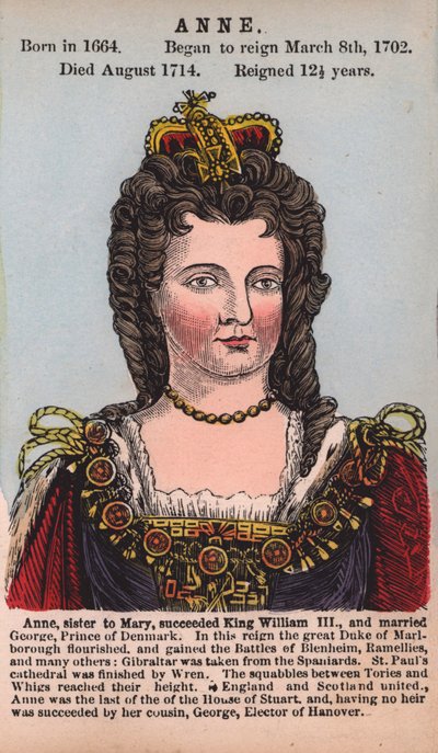 Queen Anne by English School