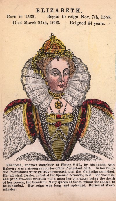 Queen Elizabeth I by English School