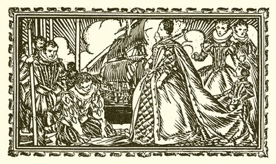 Queen Elizabeth I and Sir Walter Raleigh by English School