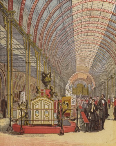Queen Victoria Visiting the Art Treasures Exhibition, Manchester by English School