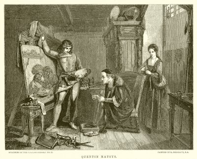 Quentin Matsys by English School