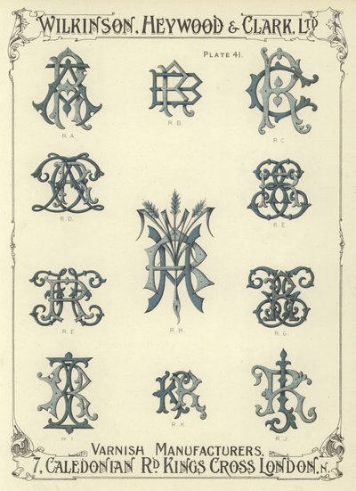 RA, RB, RC, RD, RH, RE, RF, RG, RI, RK, RJ by English School