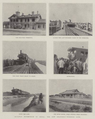 Railway Enterprise in China, the New Shanghai-Woosung Line by English School