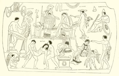 Ransom of Hektor by English School