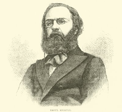 Raoul Rigault, May 1871 by English School