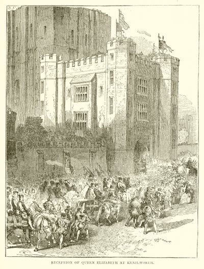 Reception of Queen Elizabeth at Kenilworth by English School